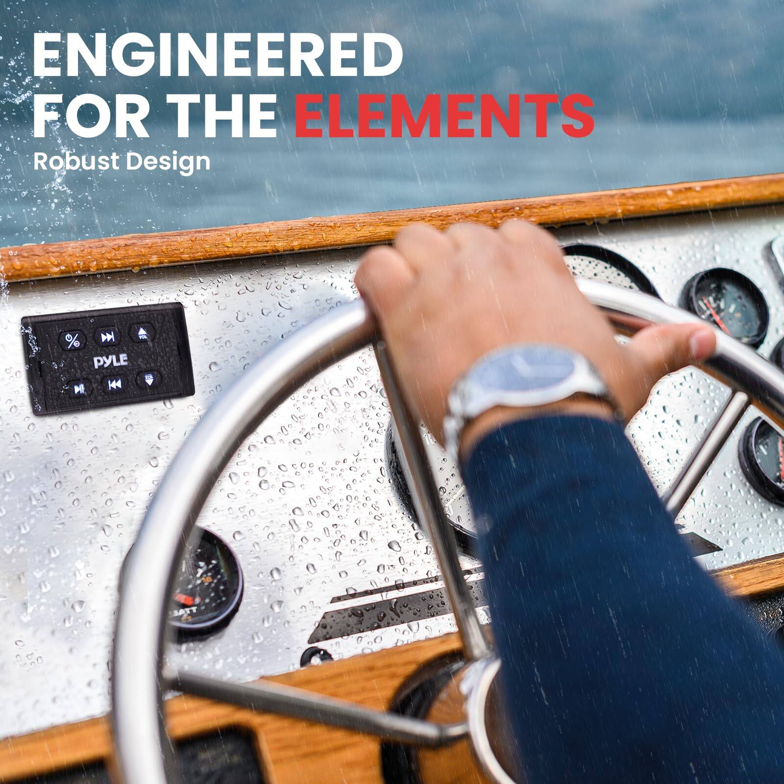 ENGINEERED FOR THE ELEMENTS  
Robust Design  

PYLE M 144