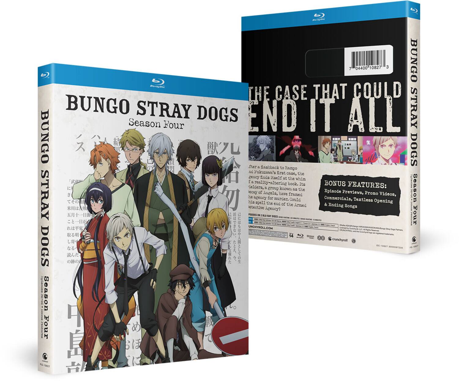 Bungo Stray Dogs: Season 4   - BLU-RAY [Standard] [2 Discs]