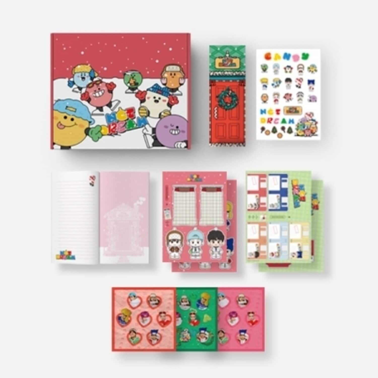 Nct Dream - NCT Dream Candy Y2K Kit - incl. Pencil Case & Sticker, Notebook, Colored Paper, Letter - DISCLESS DIGITAL [Digital Download]