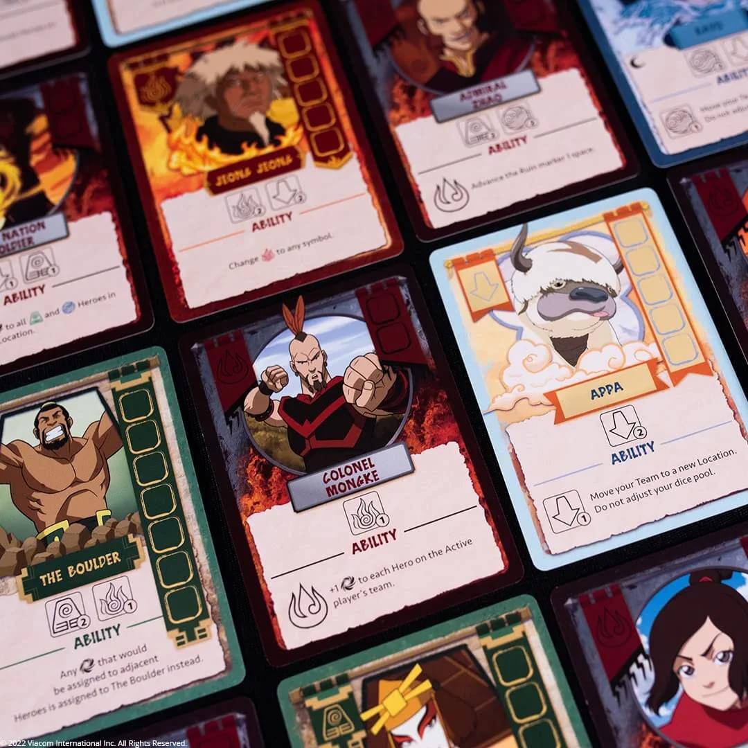 USAoploy Avatar The Last Airbender Fire Nation Rising Board Game