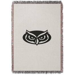 Chad & Jake - Florida Atlantic Owls Woven Blanket - White
