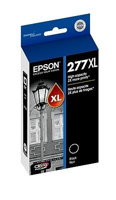 EPSON  
EXCEED YOUR VISION  

277XL  
High-capacity  
2X more prints*  

XL  

Claria  

Black  
Noir  

High-capacity  
2X plus de trèfles*  

*Based on ISO/IEC 24711. Actual yield may vary depending on usage.