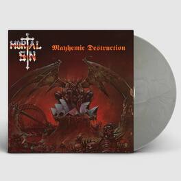 Mortal Sin - Mayhemic Destruction - Silver Vinyl - VINYL LP