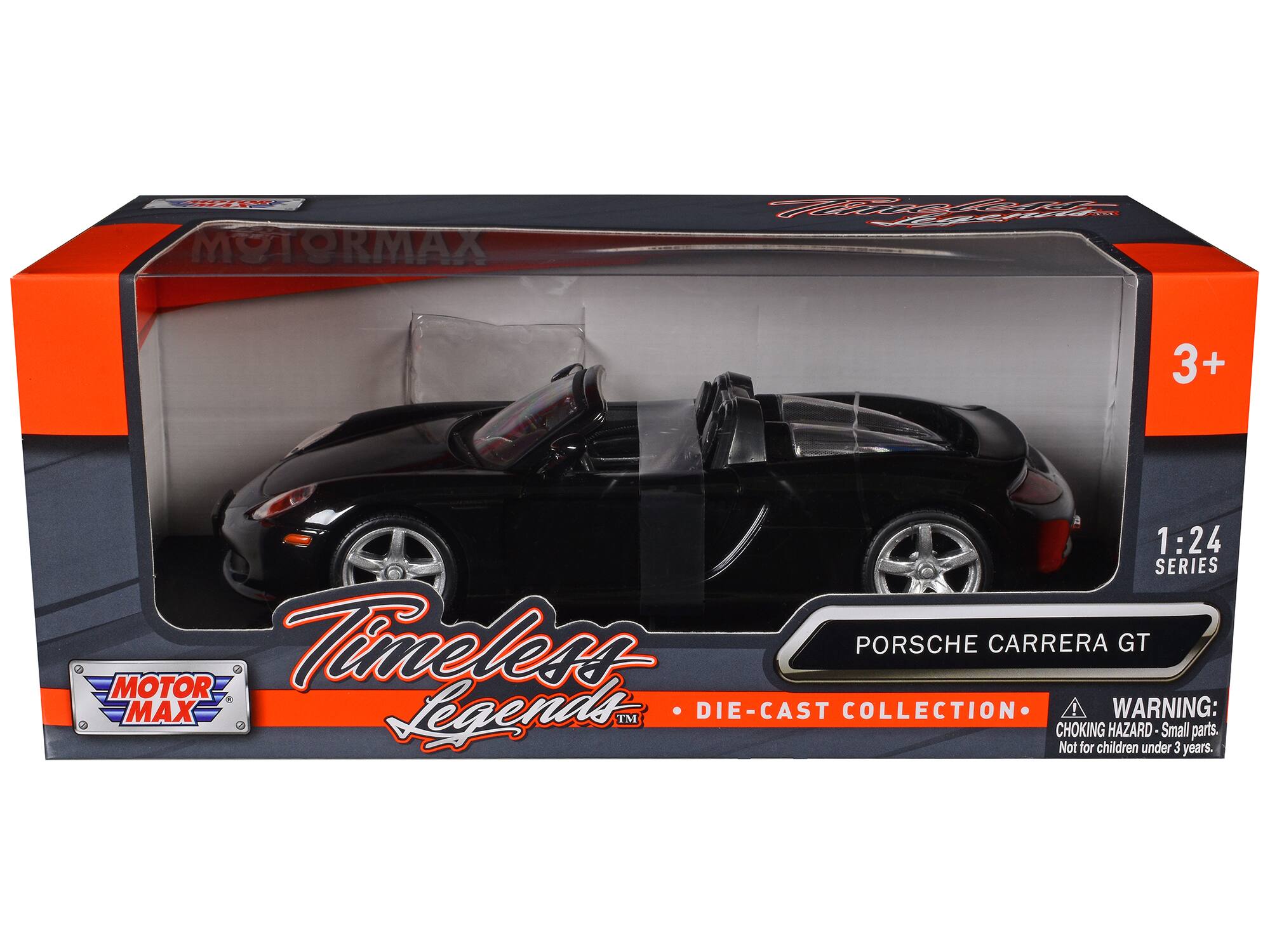 A0 MOTORMAX d HUO   ETREi 3+ 1:24 2 SERIES Tameless PORSCHE CARRERA GT MOTOR MAX Legends TM DIE-CAST COLLECTION WARNING: 3 CHOKING HAZARD-Small parts. Not for children under 3 years.