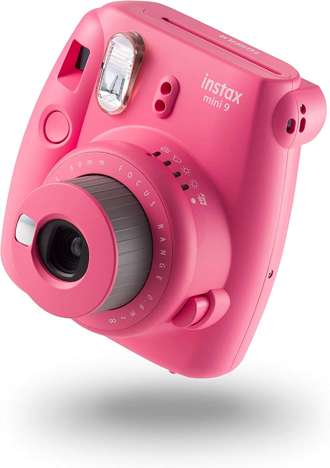 Fujifilm - Instax Mini 9 Instant Film Camera with 10 Shots - Flamingo Pink
