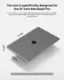 The size of the laptop bag is specifically designed for the 16-inch MacBook Pro. If your laptop is not an Apple MacBook, please make sure to carefully compare its width, height, and depth with the inner dimensions of our laptop bag. Inner dimensions of the bag: 14.01" (w) x 9.77" (H) x 0.66" (D).