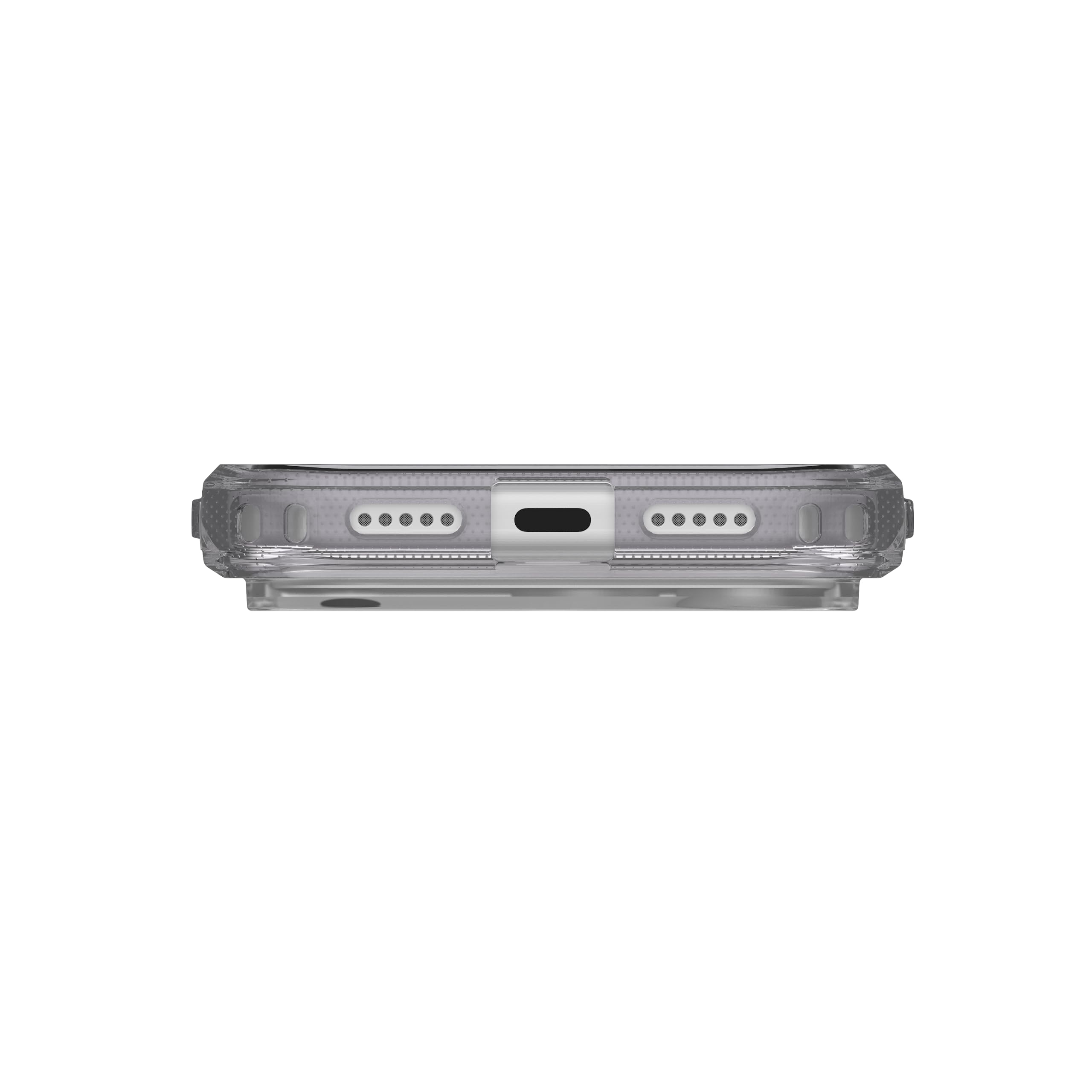 Alt View 4. UAG - iPhone 18 Pro Case/iPhone 17 Pro Case with MagSafe, Translucent, Anti-Yellowing, Plyo - Interface Ice/Smoke.