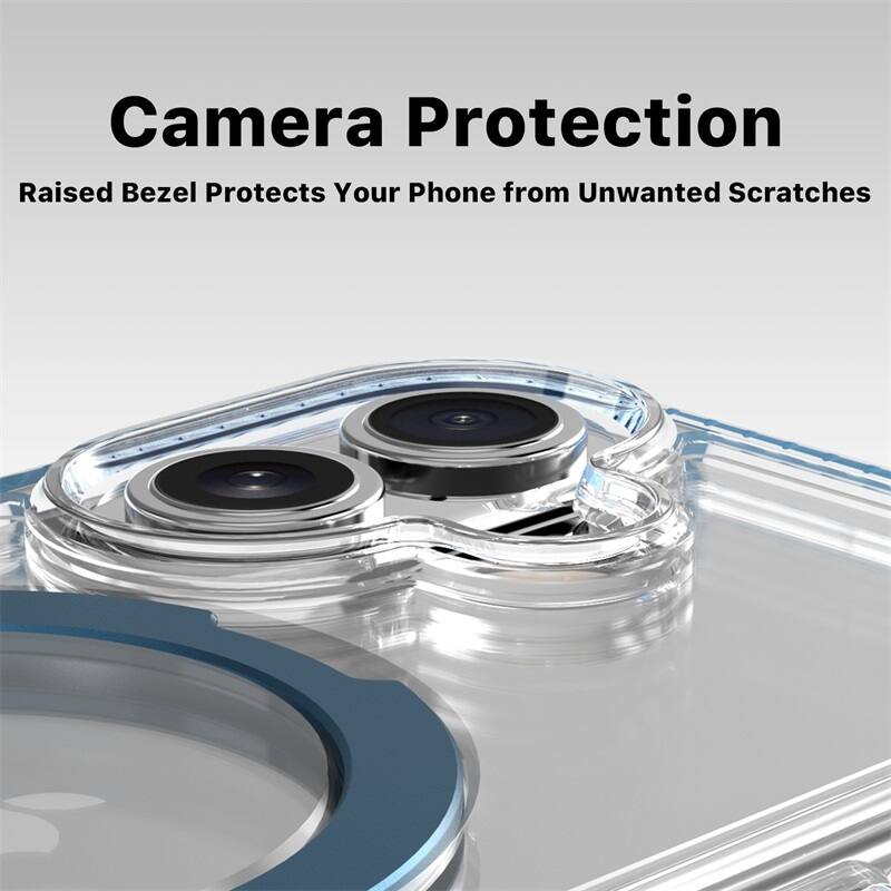 Camera Protection
Raised Bezel Protects Your Phone from Unwanted Scratches