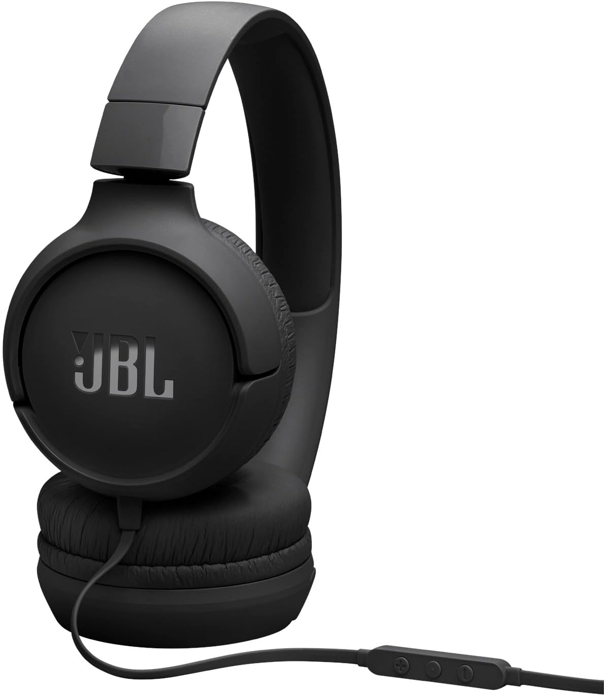 Back. JBL - JBL Tune 520C USB-C Wired On-Ear Headphones - Black - Black.