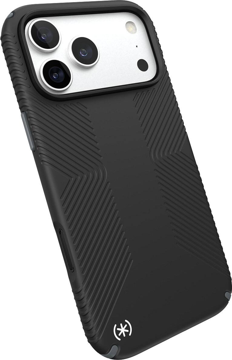 Alt View 1. Speck - Presidio2 Grip Case with MagSafe for Apple iPhone 18 Pro Max / iPhone 17 Pro Max - Black.