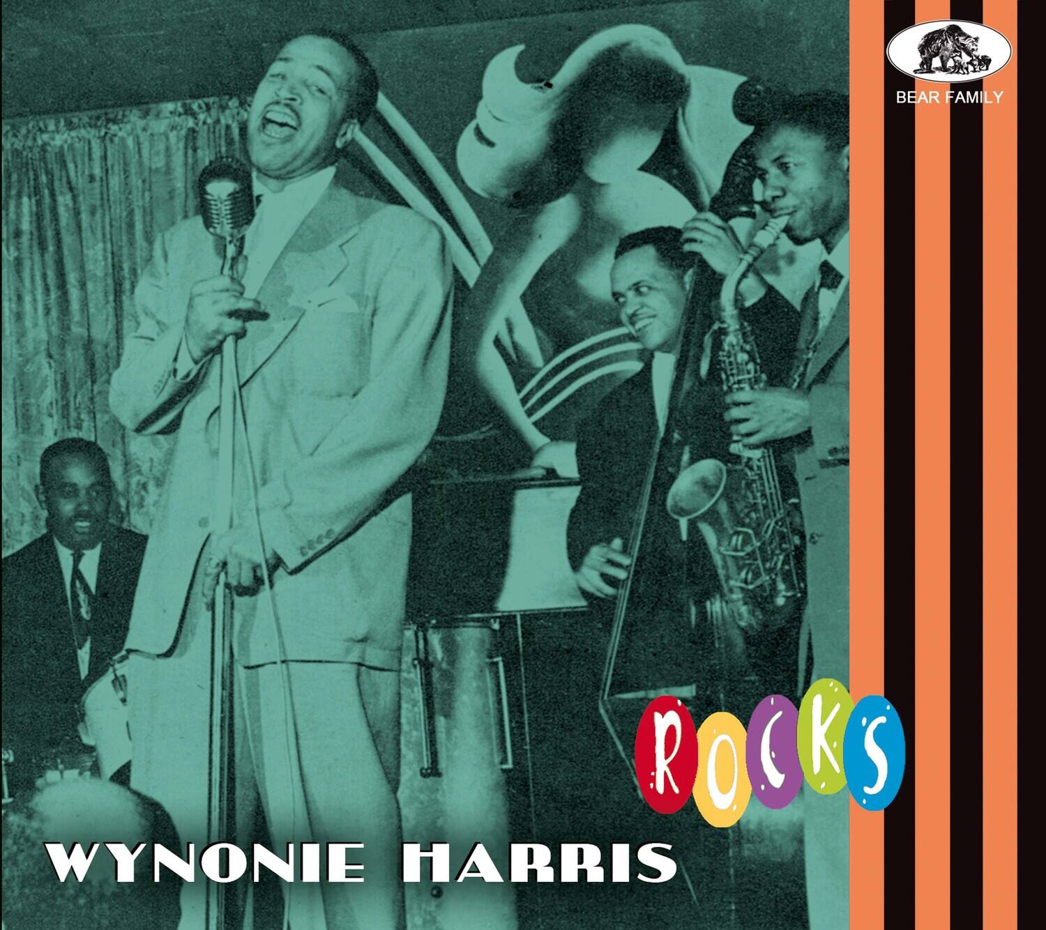 WYNONIE HARRIS  
ROCKS  
BEAR FAMILY
