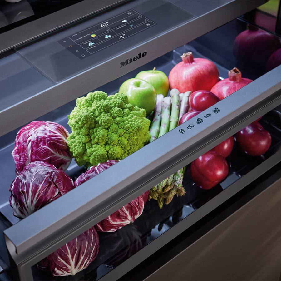 Miele KFMC 3642 L 36" 20.2 Cubic Feet Bottom Mount MasterCool Fridge ...