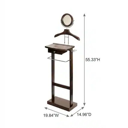 55.33"H 19.84"W 14.96"D