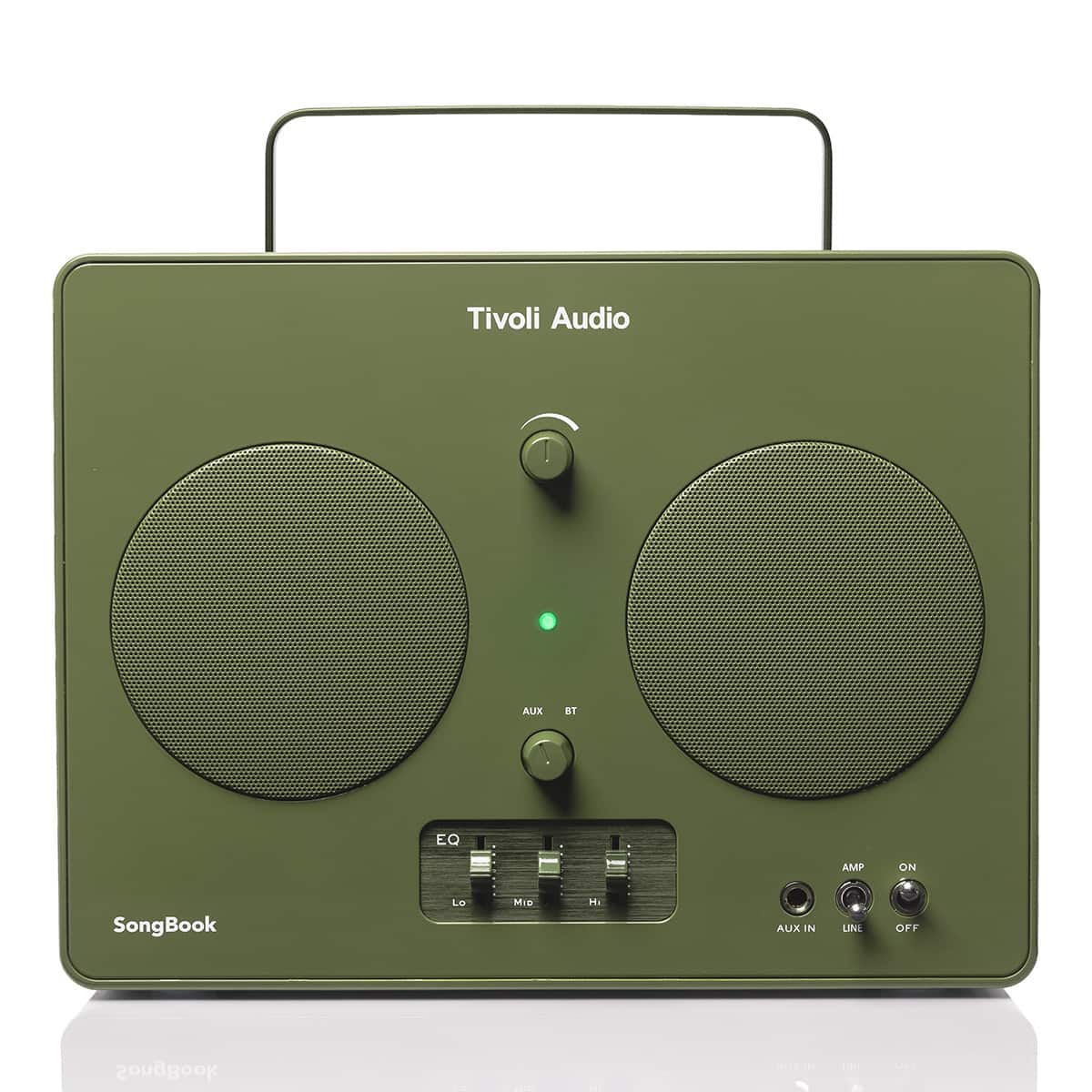 Tivoli Audio - Songbook Bluetooth Speaker with Built-In Pre-Amp and Carrying Handle - Green