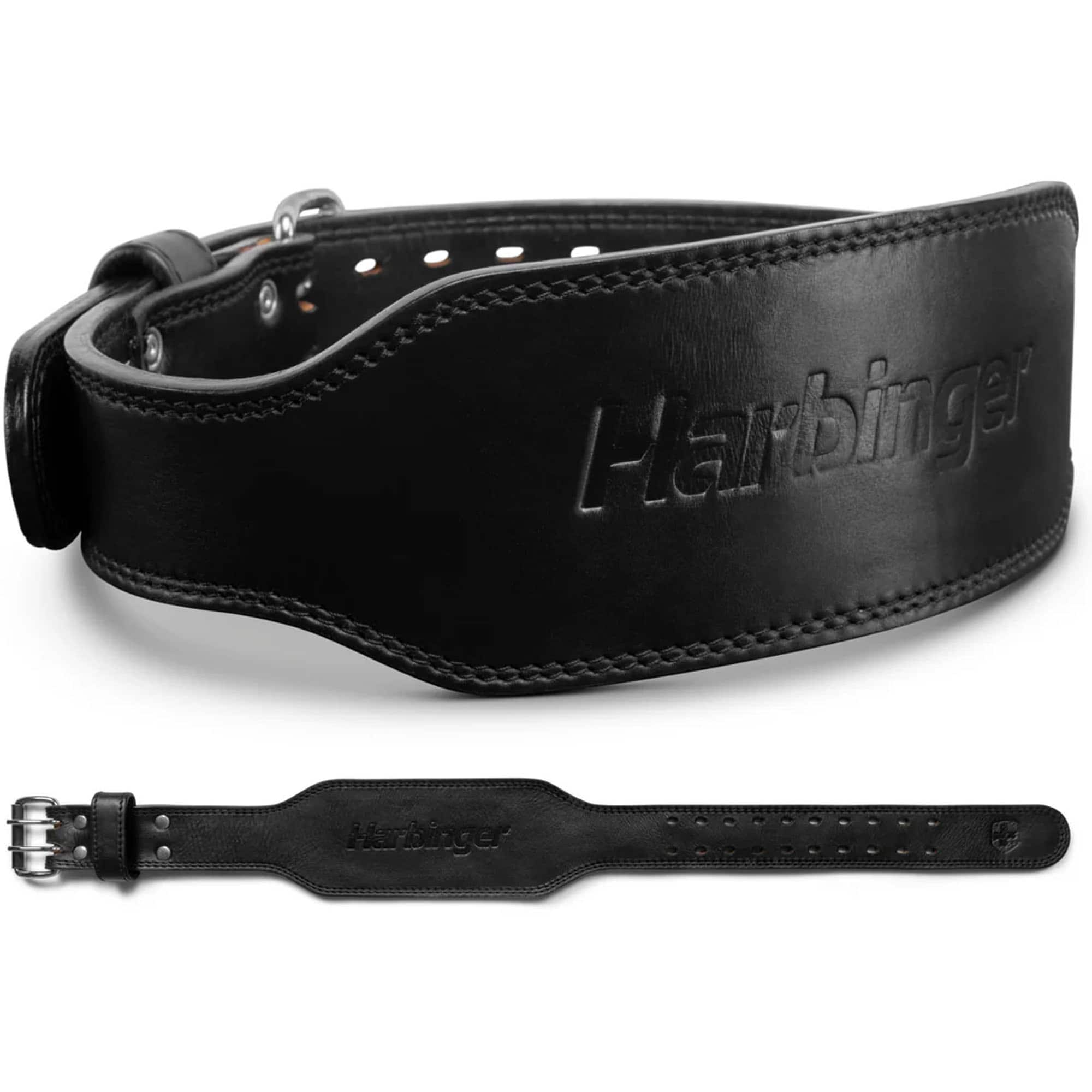 Harbinger - 7MM Pro Leather Weight Lifting Belt - Small - Black