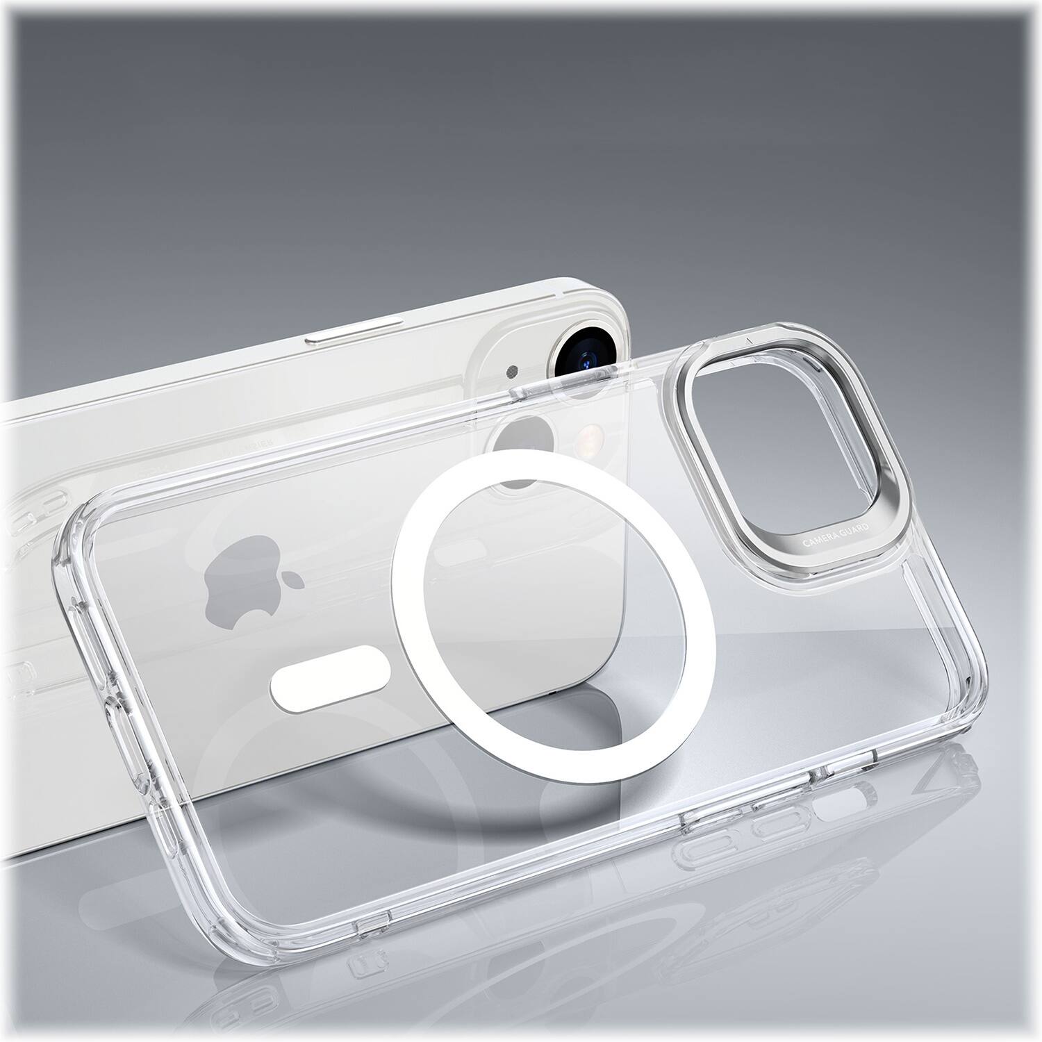 Alt View 14. SaharaCase - Hybrid-Flex Kickstand Case for Apple iPhone 14 Plus - Clear.
