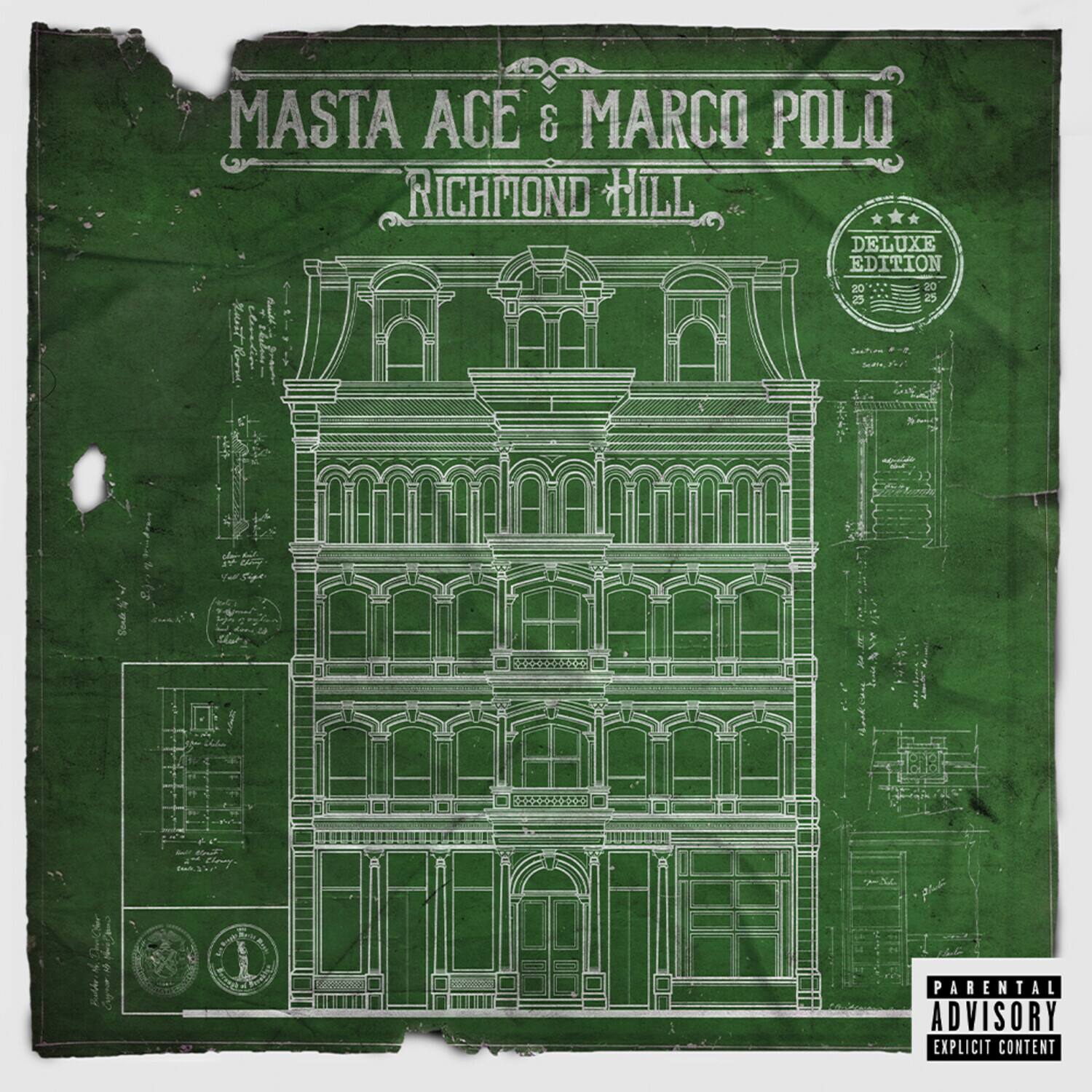 MASTA ACE & MARCO POLO  
RICHMOND HILL  
DELUXE EDITION  
T18  
PARENTAL ADVISORY EXPLICIT CONTENT