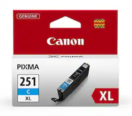 Canon - CLI-251XL Genuine Ink Cartridge - Cyan