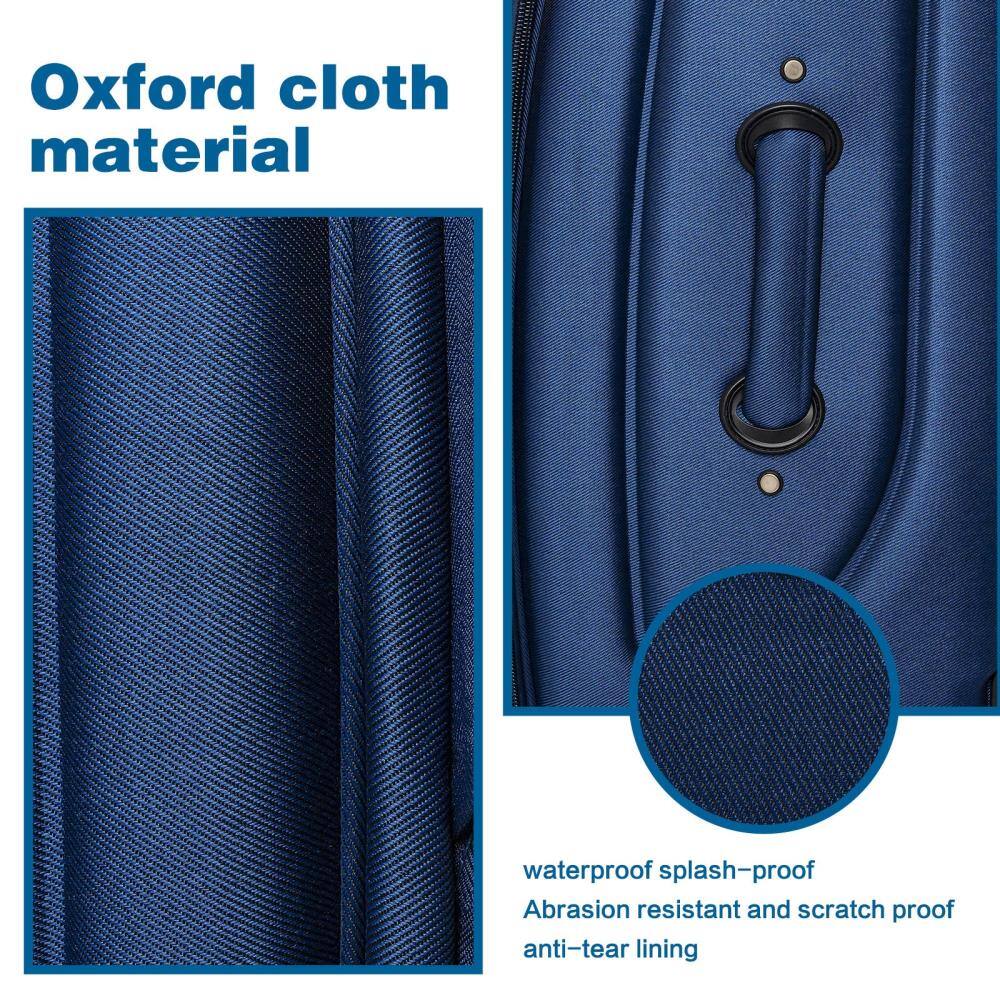 Oxford cloth material

waterproof splash-proof  
Abrasion resistant and scratch proof  
anti-tear lining