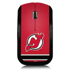 Front. Keyscaper - New Jersey Devils Stripe Wireless Mouse - Multicolor.