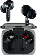 Front. Nothing - Ear (a) Wireless Bluetooth In-Ear Earbuds - Black.