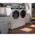 Alt View 4. GE - 16” Laundry Pedestal with Storage Drawer for Select Washers and Dryers - White.