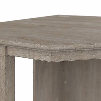 Alt View 6. Bush Furniture - 34"W Small Corner Desk(KWD134WG-03) - Washed Gray.