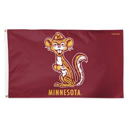 WinCraft - Minnesota Golden Gophers Single-Sided College Vault Deluxe Flag - Multicolor