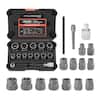 VEVOR | Upgrade The Home Creator Way
VEVOR Screw and Bolt Extractor Set
Model: VEWU-16
Max Extractor: 1/4" - 10mm
Max Material: Cr-Mo
QTY: 16
- 1/4" - 10mm
- 5/16" - 12mm
- 3/8" - 10mm
- 7/16" - 11mm
- 1/2" - 13mm
- 9/16" - 14mm
- 5/8" - 16mm
- 11/16" - 17mm
- 3/4" - 19mm
- 13/16" - 20mm
- 1" - 25mm
- 11/16" - 17mm
- 1/2" - 13mm
- 9/16" - 14mm
- 5/8" - 16mm
- 11/16" -