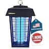 1 Acre Bug Zapper with 40W Bulb & 5600V Instant Killing Grid, Electric Mosquito Zapper