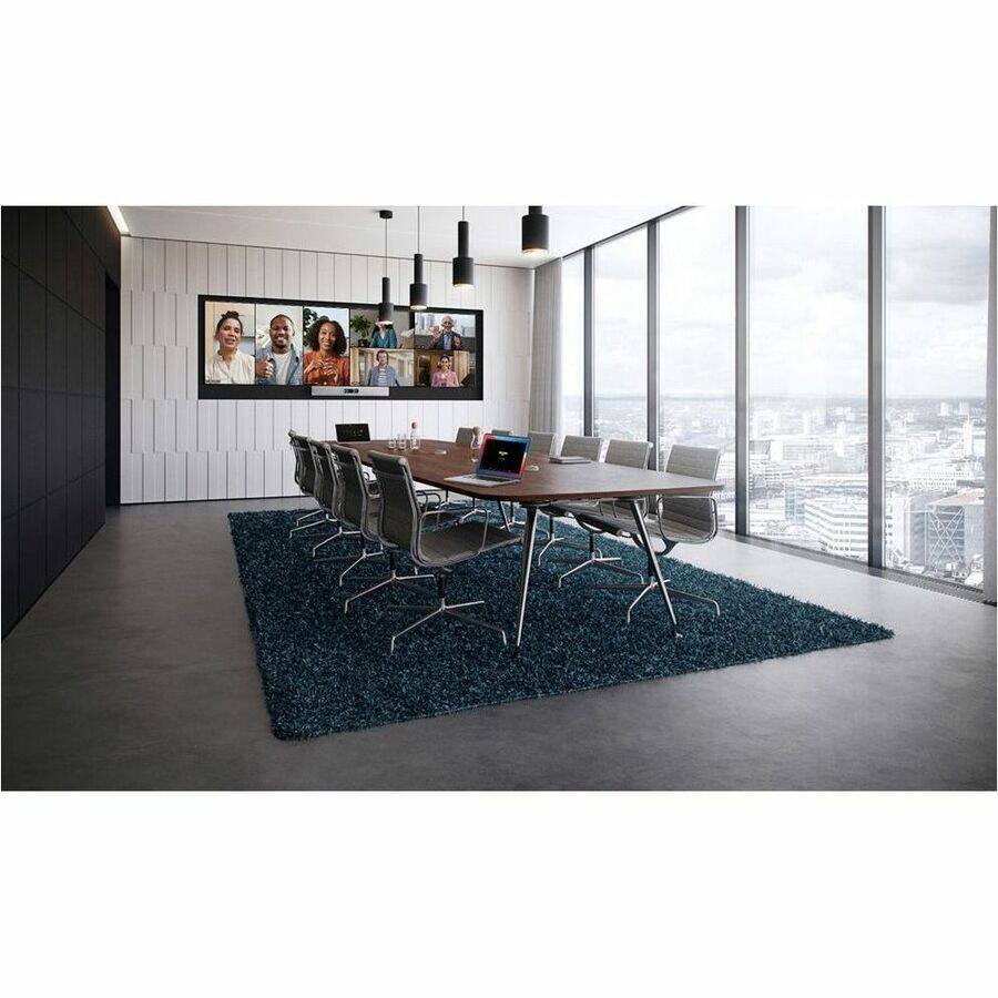 Alt View 1. Cisco Consumer Products - Webex Room Kit EQ - CMOS - 3840 x 2160 Video (Live) - SIP, H.323 - Point-to-Point - 4K - 15 fps - H.264 AVC, H.265 - Unknown.