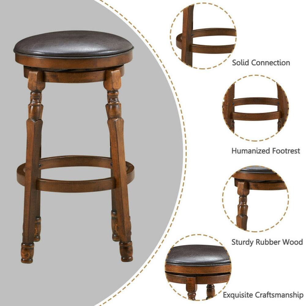 Solid Connection  
Humanized Footrest  
Sturdy Rubber Wood  
Exquisite Craftsmanship