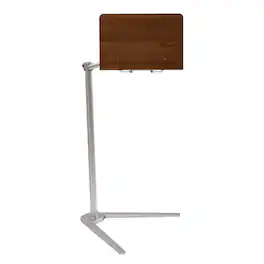 Stock Preferred - Adjustable Book Holder Floor Stand - Silver