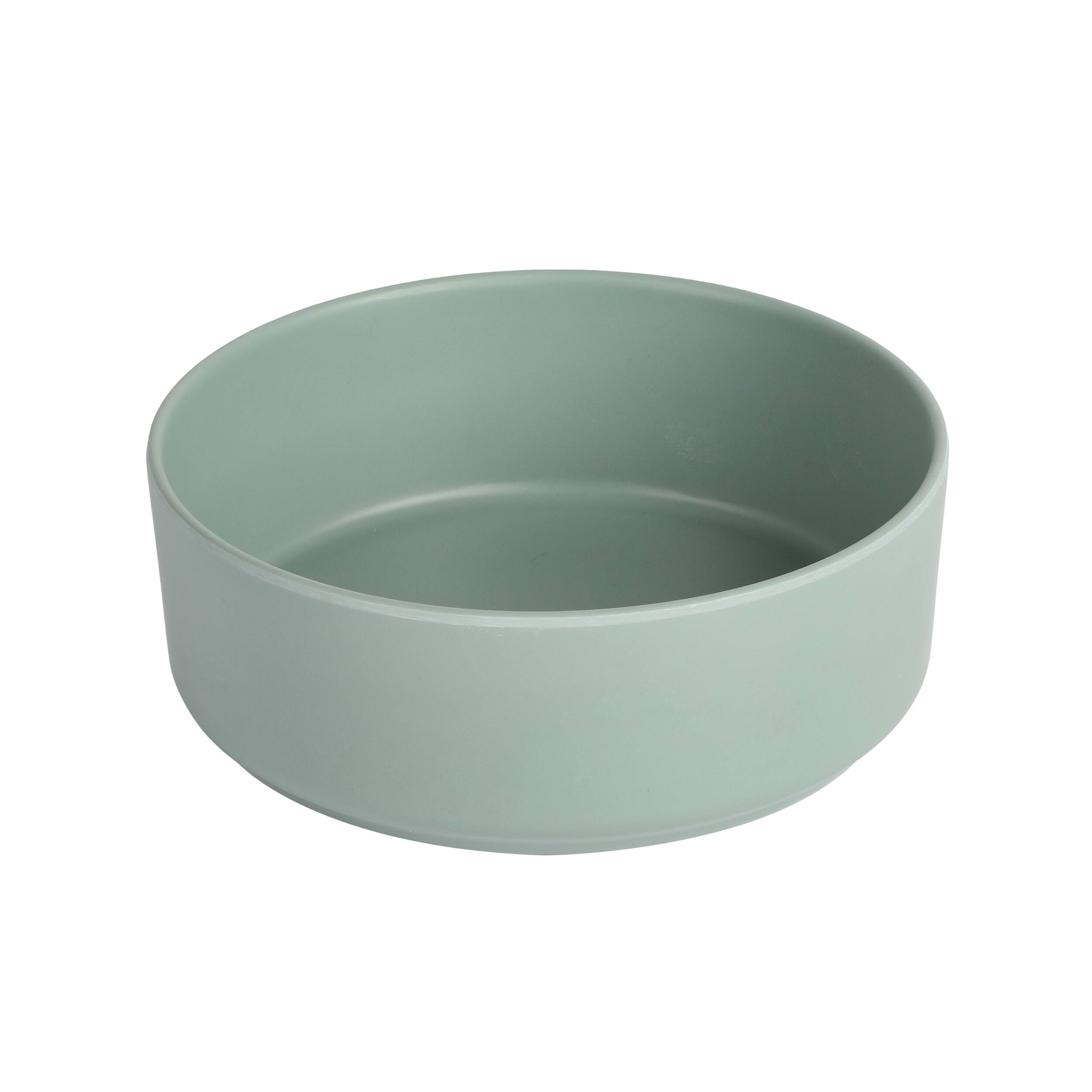 Alt View 2. Gibson - Gibson Home Canyon Crest 12 Piece Stackable Melamine Dinnerware Set in Sage - Dark Sage.