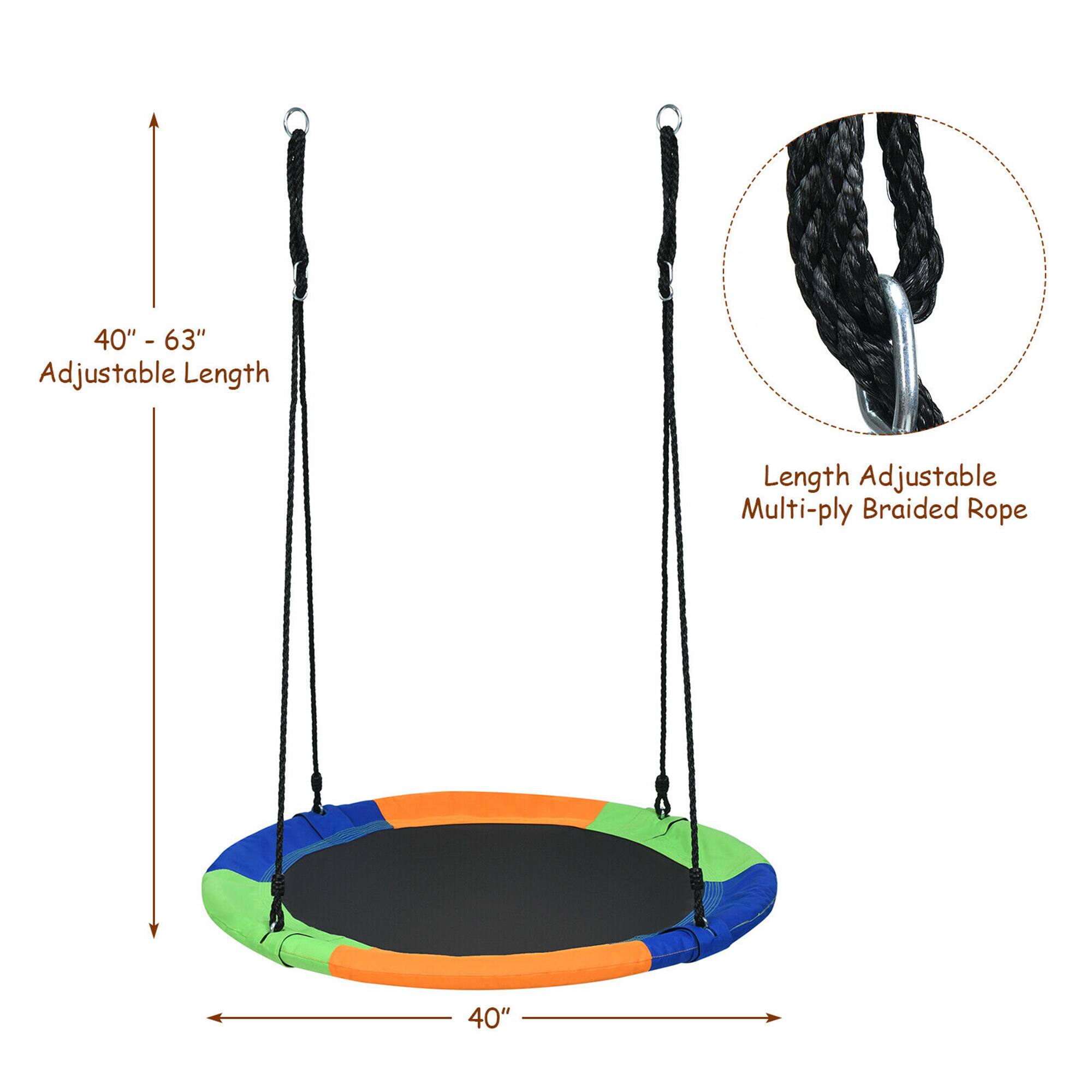 40" - 63" Adjustable Length  
Length Adjustable Multi-ply Braided Rope  
40"