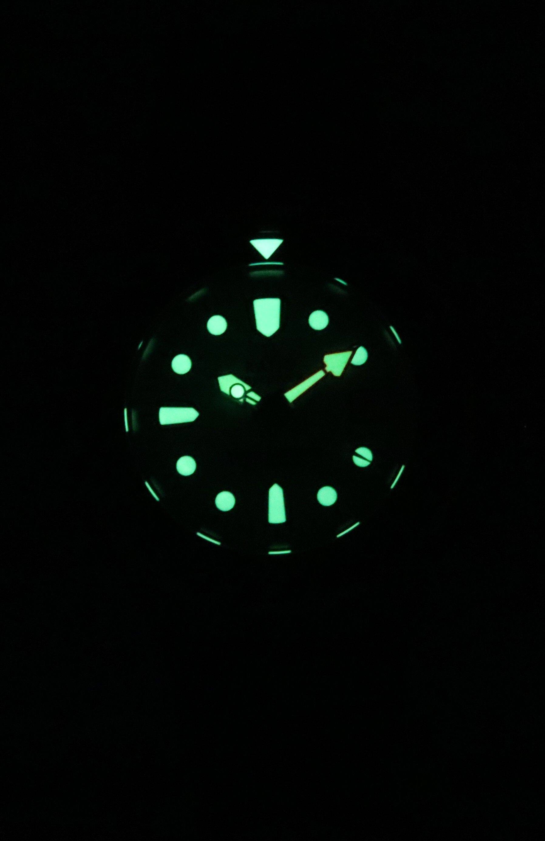 Back. RATIO - FreeDiver Version 02 Helium Safe 1000M Sapphire Quartz Mint Green Dial 1038EF102V-GRN-V02 Men's Watch - Mint Green.