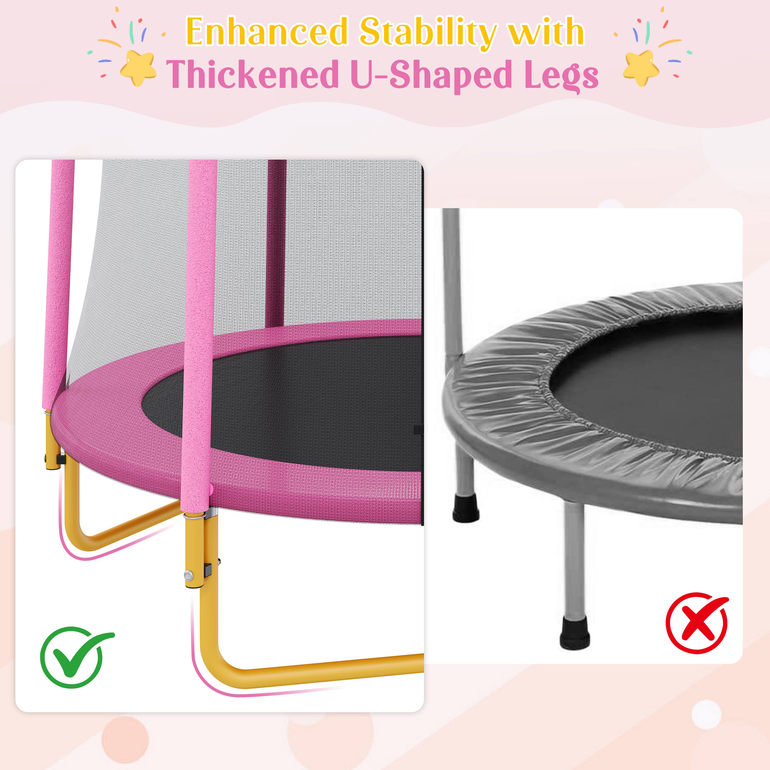 Enhanced Stability with Thickened U-Shaped Legs