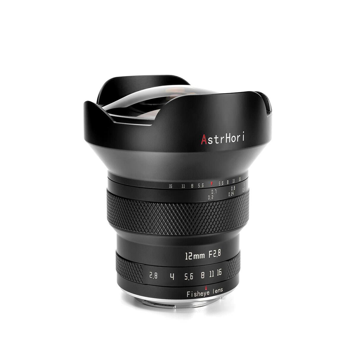 AstrHori  
16  
Il  
B  
5,6 | 558 5,5 0,8 0,7 8 0.24 5,0  
8,5  
4  
12mm F2,8 8 11 16 g'5 Fisheye lens
