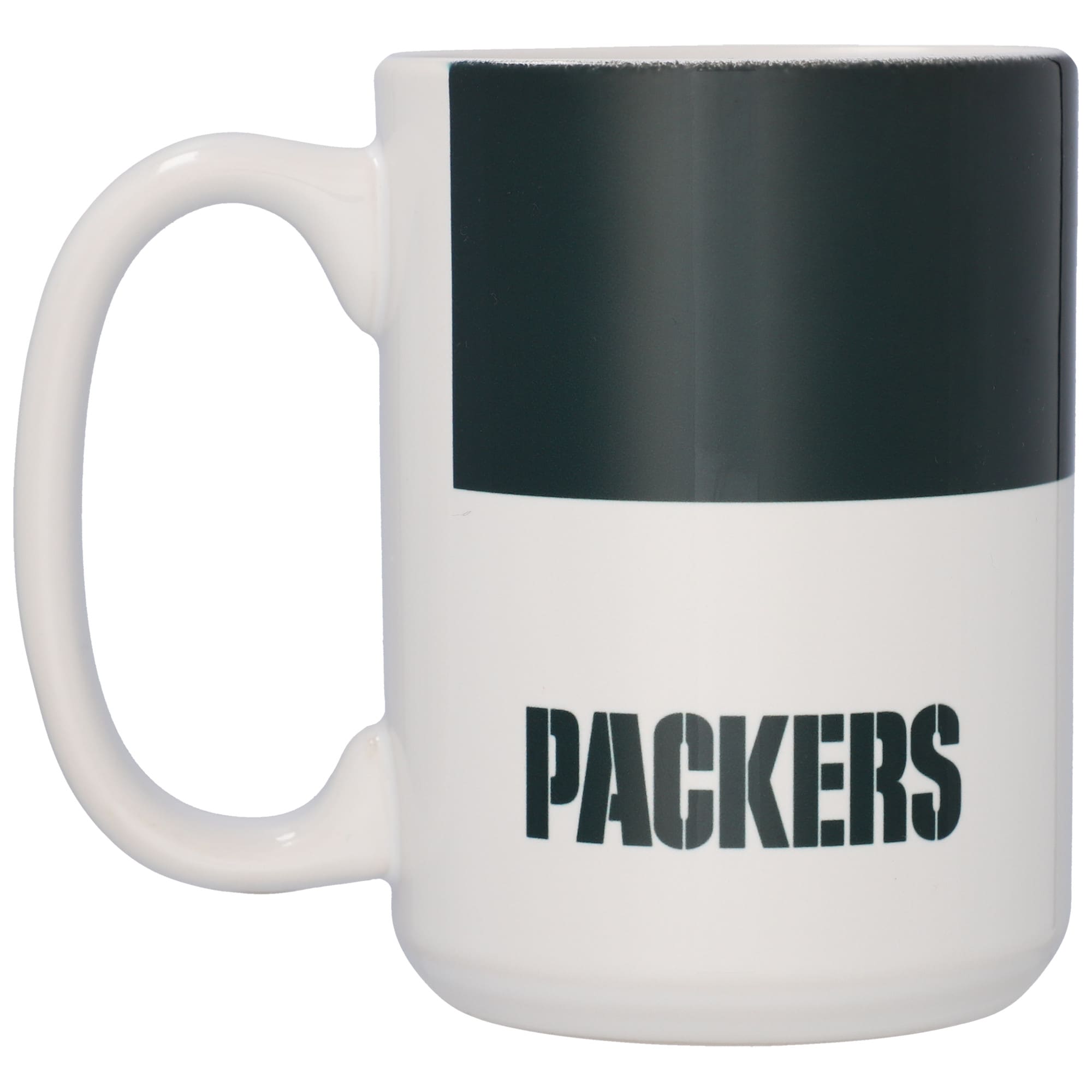 Alt View 1. Logo Brands - Green Bay Packers 15oz. Colorblock Mug - Multicolor.