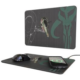 Keyscaper - Star Wars: A New Hope FactionTech 15-Watt Wireless Charger and Mouse Pad - Slave I