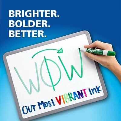 BRIGHTER.  
BOLDER.  
BETTER.  

WOW  

Our Most VIBRANT Ink