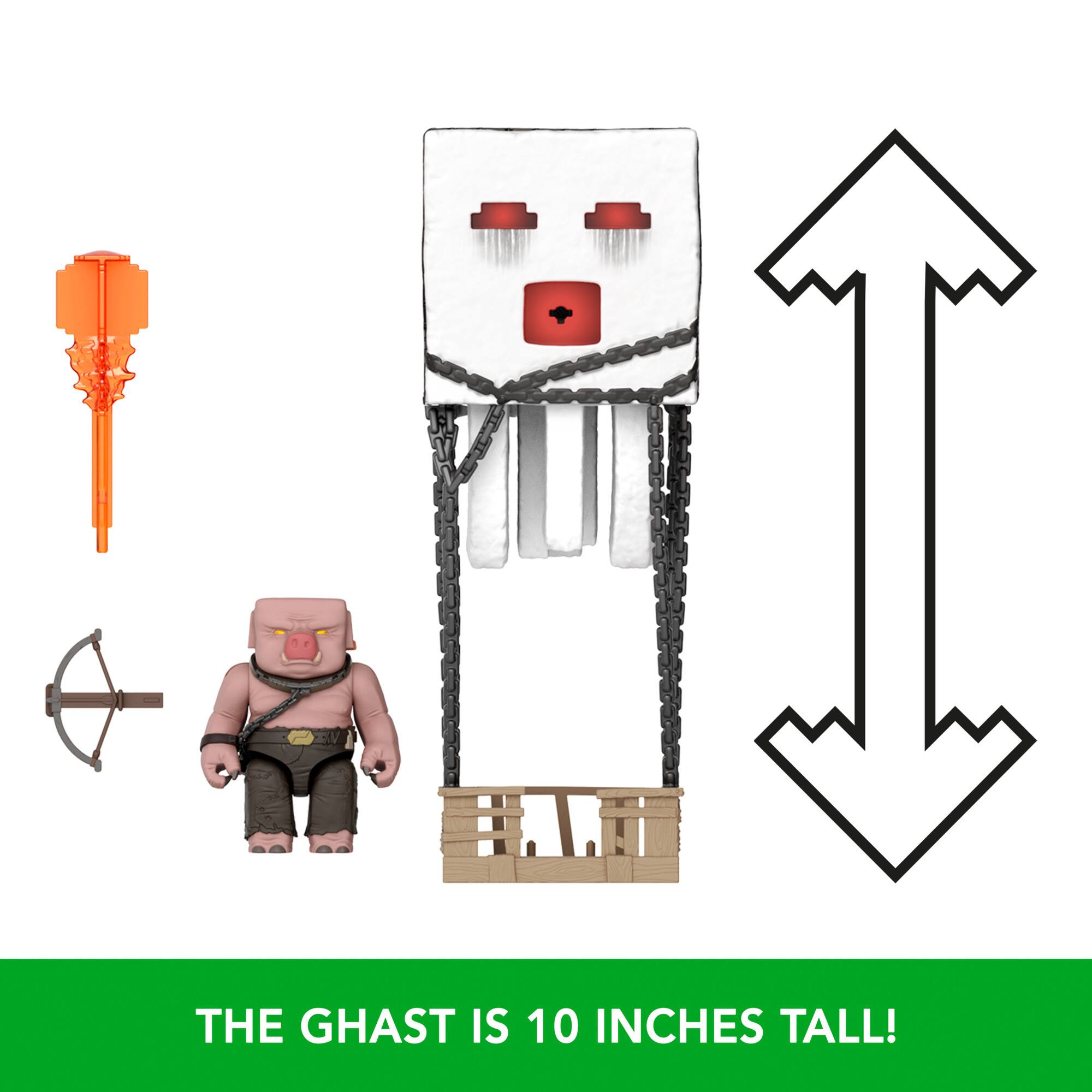 The ghost is 10 inches tall!