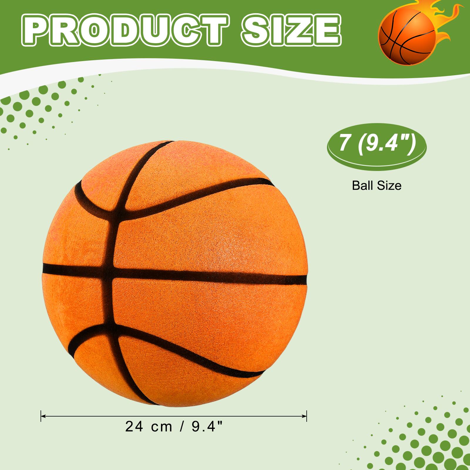 PRODUCT SIZE 7 (9.4")  
Ball Size 24 cm / 9.4"