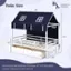 Twin Size 78" 1 2C Comes in 2 Boxes 44.5" 72.5" 24" 10" 15" 36" 12" 7" 15" 43" Recommended Mattress Thickness: 6" (not included) Weight Capacity of Bed: 400 lbs