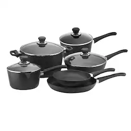 Scanpan - Classic 10 Piece Cookware Set - Black