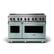 Front. Viking - 5 Series 48" Wide Freestanding Electric Induction Range - Splash.