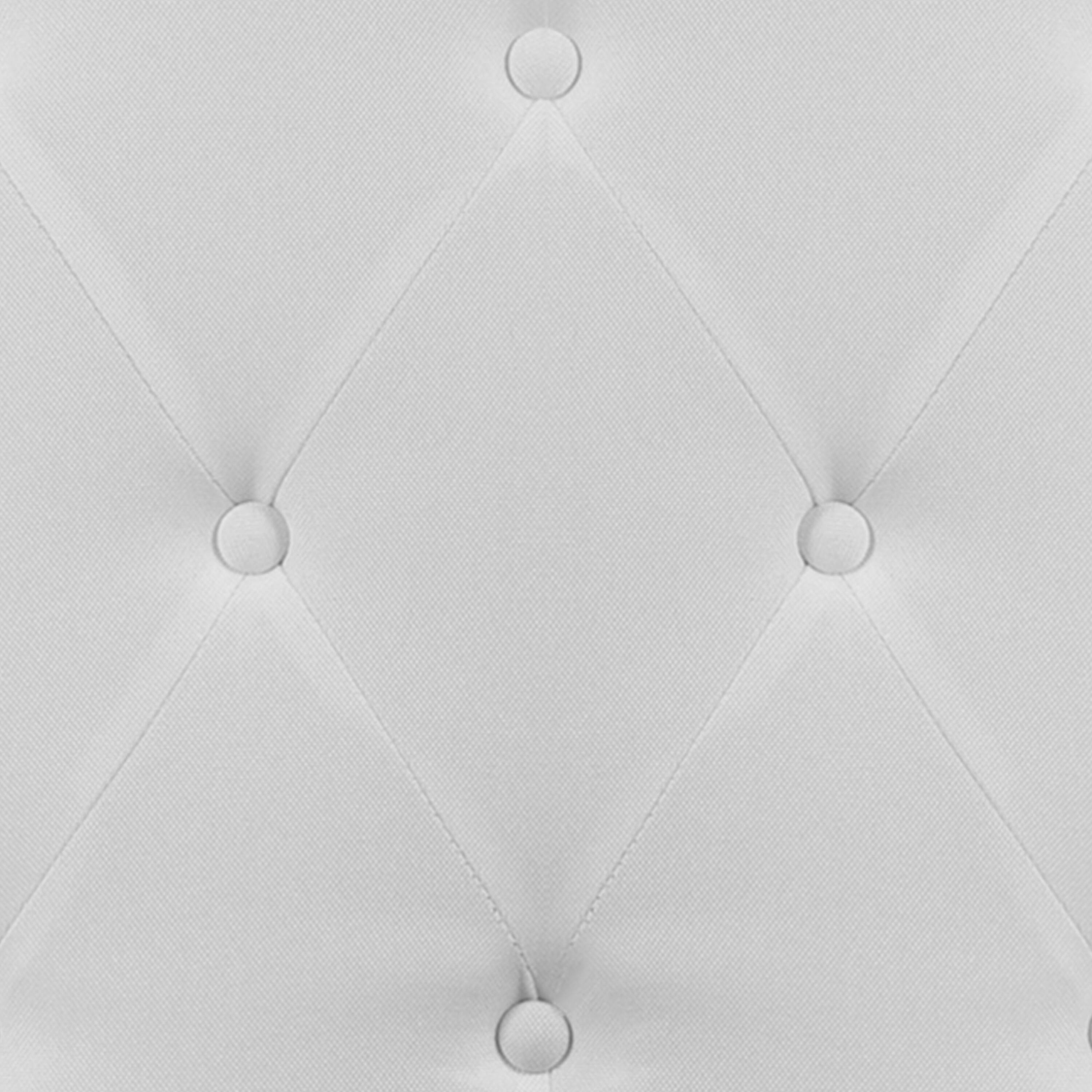 Alt View 10. Emma + Oliver - Arched Button Tufted Upholstered Headboard - White.