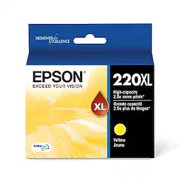 Epson - T220XL High Yield Ink Cartridge - Yellow
