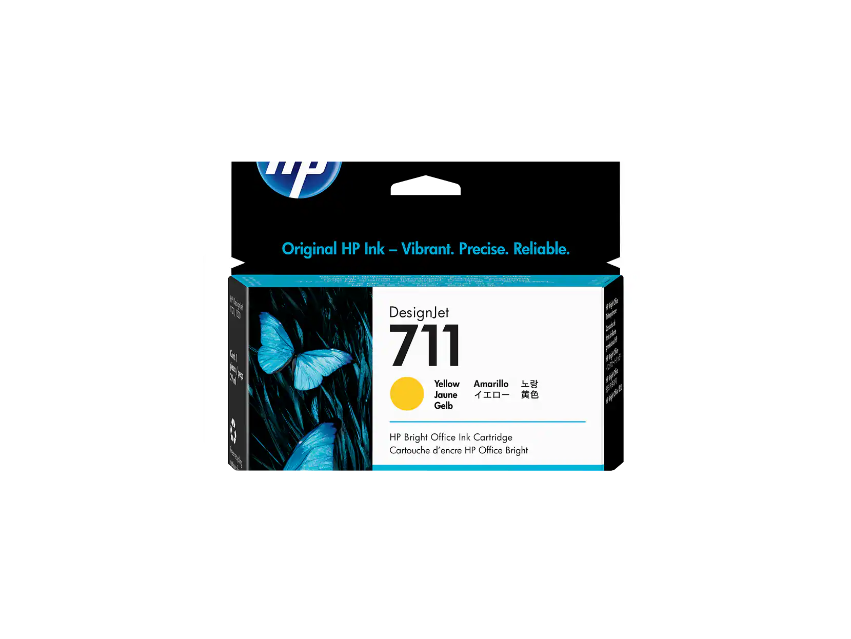 HP - 711 29-ml Yellow DesignJet Ink Cartridge, CZ132A
