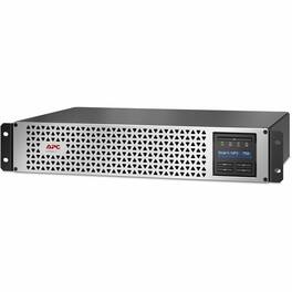 APC - Smart-UPS, Line Interactive, 750VA, Lithium-ion, Rackmount 2U, 120V, 6x NEMA 5-15R outlets, SmartConnect - Black,Silver